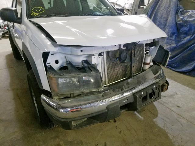 1GCDT13E388157668 - 2008 CHEVROLET COLORADO WHITE photo 10