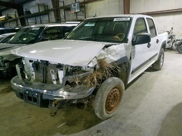 1GCDT13E388157668 - 2008 CHEVROLET COLORADO WHITE photo 2