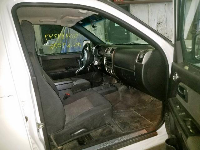 1GCDT13E388157668 - 2008 CHEVROLET COLORADO WHITE photo 5