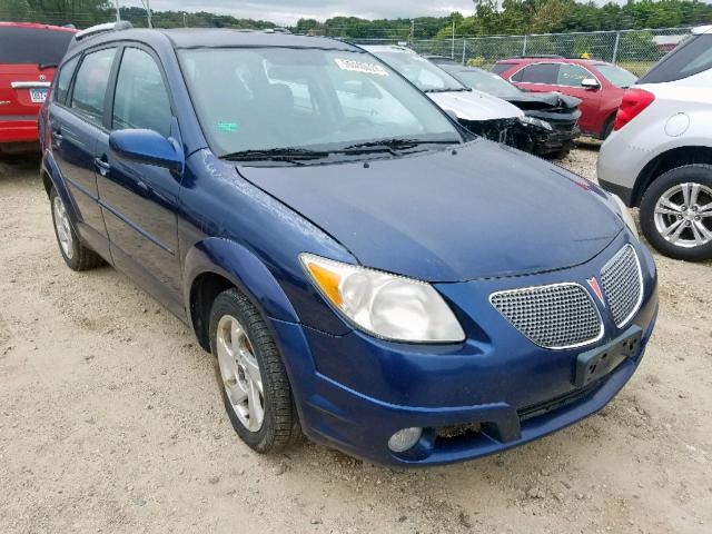 5Y2SM63865Z409253 - 2005 PONTIAC VIBE BLUE photo 1