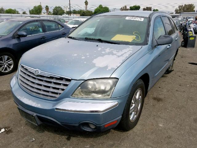 2C8GM68465R648919 - 2005 CHRYSLER PACIFICA T TEAL photo 2
