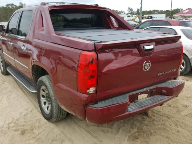 3GYFK62857G180182 - 2007 CADILLAC ESCALADE E RED photo 10