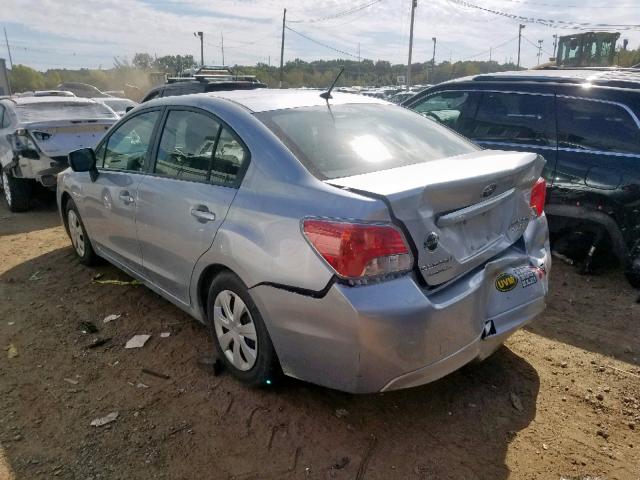 JF1GJAA66EG019287 - 2014 SUBARU IMPREZA GRAY photo 3