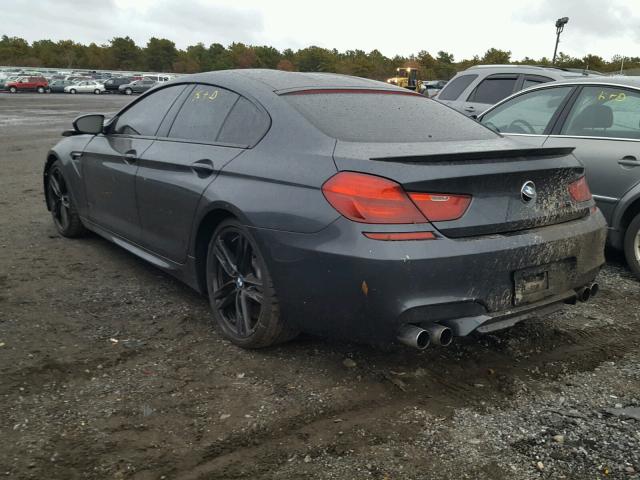 WBS6C9C52ED467216 - 2014 BMW M6 GRAN CO CHARCOAL photo 3