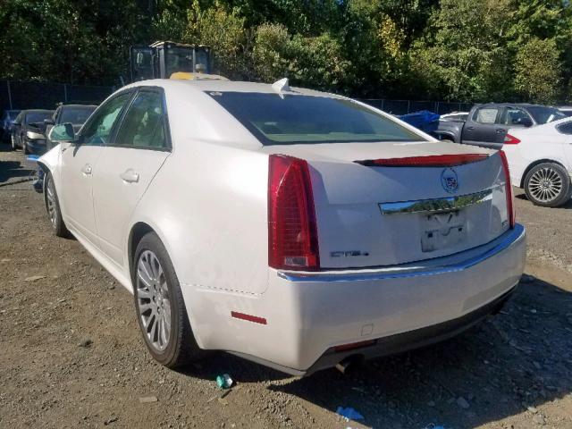 1G6DL5EV2A0101412 - 2010 CADILLAC CTS PERFOR WHITE photo 3