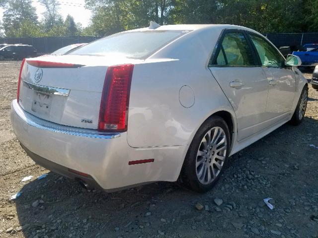 1G6DL5EV2A0101412 - 2010 CADILLAC CTS PERFOR WHITE photo 4