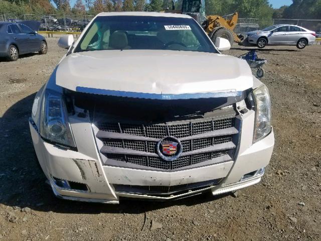 1G6DL5EV2A0101412 - 2010 CADILLAC CTS PERFOR WHITE photo 9