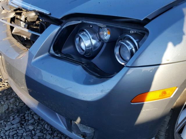 1C3LN69L78X075574 - 2008 CHRYSLER CROSSFIRE GRAY photo 9