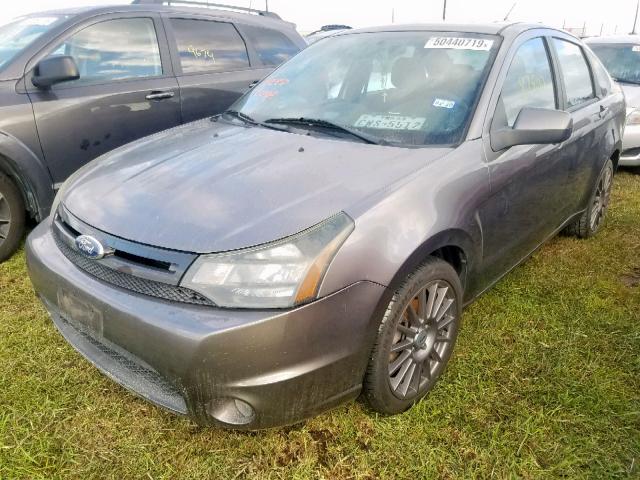 1FAHP3GN1BW153428 - 2011 FORD FOCUS SES GRAY photo 2