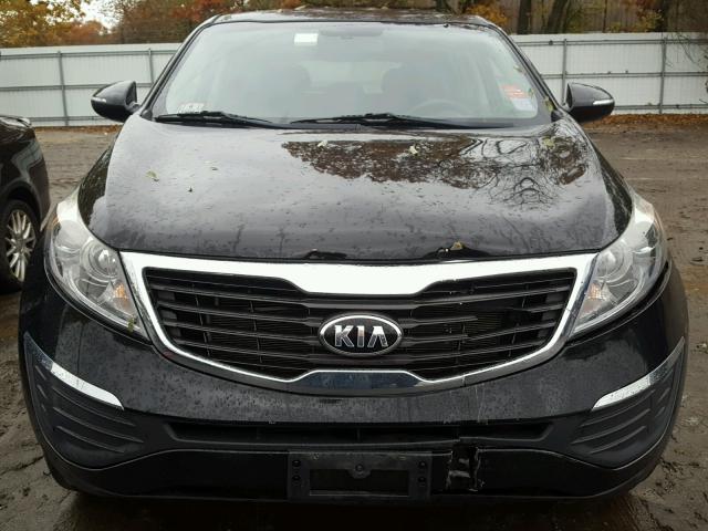 KNDPBCA23D7491848 - 2013 KIA SPORTAGE L BLACK photo 9