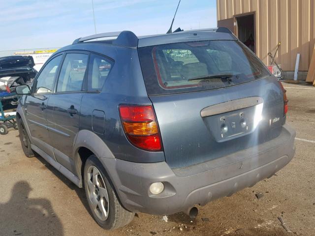 5Y2SL65867Z418831 - 2007 PONTIAC VIBE BLUE photo 3