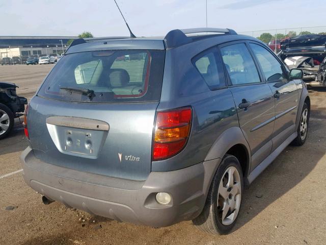 5Y2SL65867Z418831 - 2007 PONTIAC VIBE BLUE photo 4