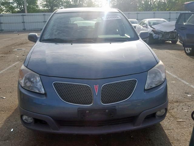 5Y2SL65867Z418831 - 2007 PONTIAC VIBE BLUE photo 9