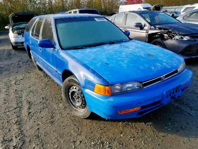 1HGCB9856PA007861 - 1993 HONDA ACCORD LX BLUE photo 1