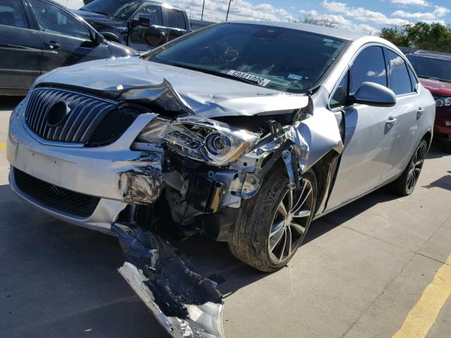 1G4PR5SK2H4101296 - 2017 BUICK VERANO SPO SILVER photo 2