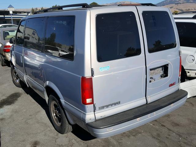 1GKDM19W2XB503809 - 1999 GMC SAFARI XT SILVER photo 3