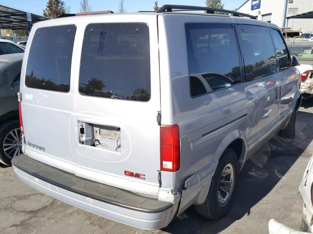 1GKDM19W2XB503809 - 1999 GMC SAFARI XT SILVER photo 4