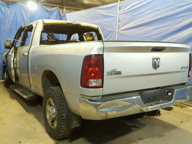 3C6TD5DT5CG238808 - 2012 DODGE RAM 2500 S SILVER photo 3