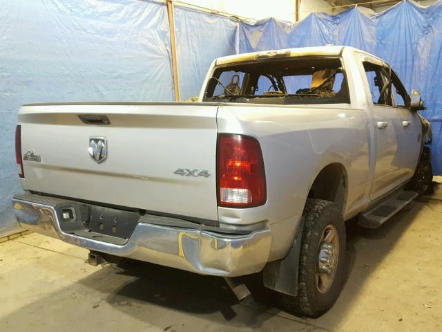 3C6TD5DT5CG238808 - 2012 DODGE RAM 2500 S SILVER photo 4