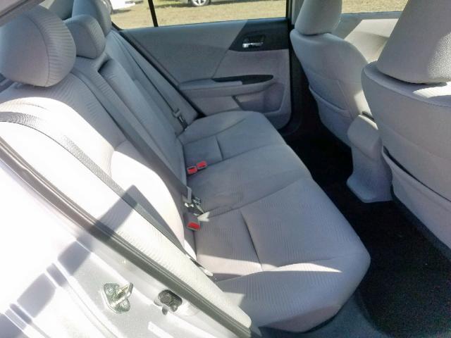 1HGCR2F35EA142816 - 2014 HONDA ACCORD LX SILVER photo 6