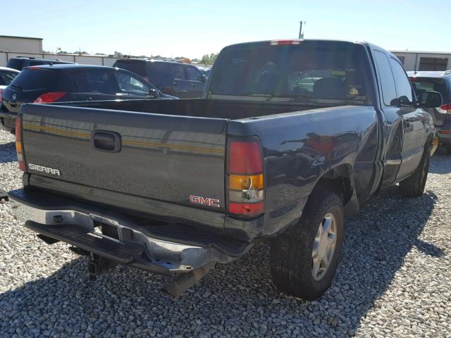 2GTEC19T141242628 - 2004 GMC NEW SIERRA BLACK photo 4