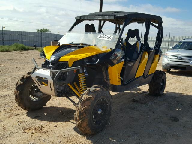 3JBPNAP2XFJ000207 - 2015 CAN-AM MAVERICK M YELLOW photo 2