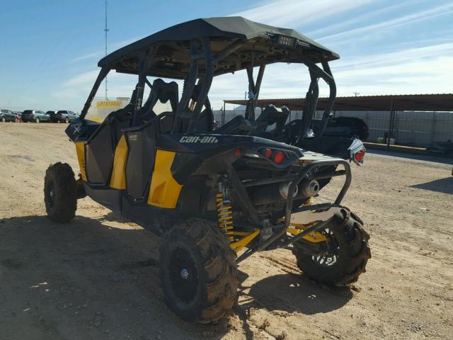 3JBPNAP2XFJ000207 - 2015 CAN-AM MAVERICK M YELLOW photo 3