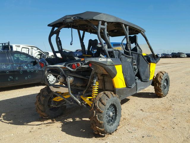 3JBPNAP2XFJ000207 - 2015 CAN-AM MAVERICK M YELLOW photo 4