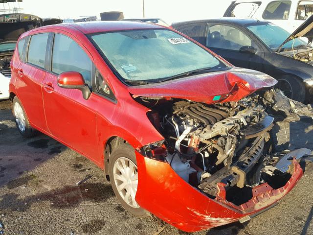 3N1CE2CP9EL402728 - 2014 NISSAN VERSA NOTE RED photo 1