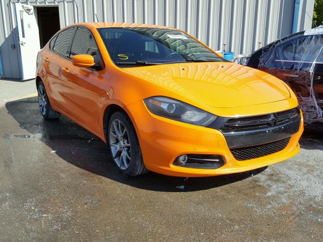 1C3CDFBA3DD311807 - 2013 DODGE DART SXT ORANGE photo 1