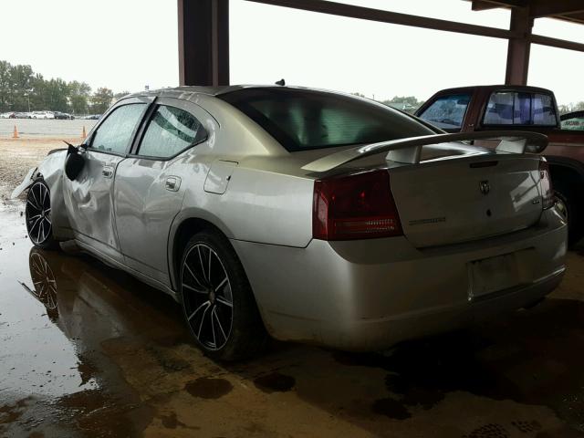 2B3KA33GX8H271527 - 2008 DODGE CHARGER SX SILVER photo 3