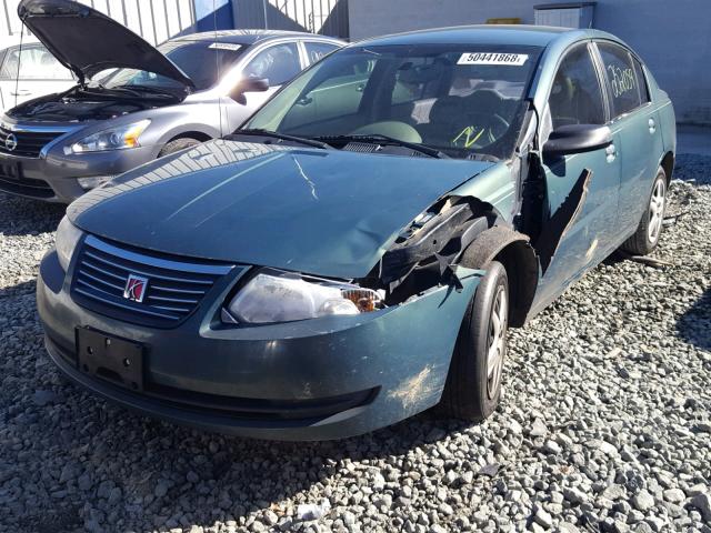 1G8AJ58F37Z113769 - 2007 SATURN ION LEVEL 绿色 照片 2