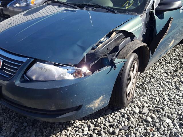 1G8AJ58F37Z113769 - 2007 SATURN ION LEVEL 绿色 照片 9