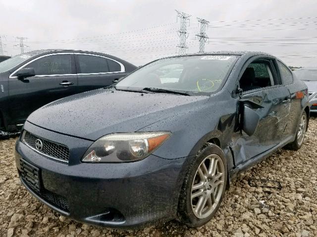 JTKDE167270157948 - 2007 TOYOTA SCION TC ლურჯი ფოტო 2