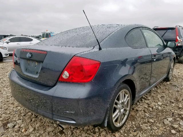 JTKDE167270157948 - 2007 TOYOTA SCION TC ლურჯი ფოტო 4