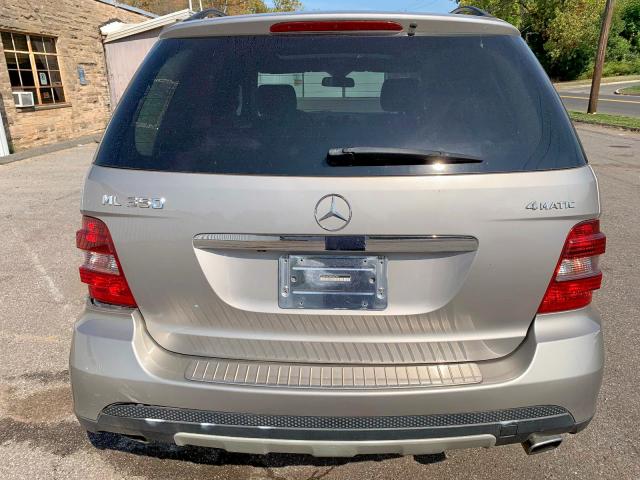 4JGBB86E98A367341 - 2008 MERCEDES-BENZ ML 350 SILVER photo 8