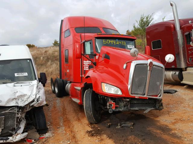 1XKADP9X6CJ316846 - 2012 KENWORTH CONSTRUCTI RED photo 1