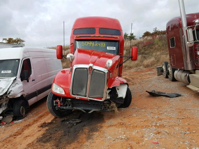 1XKADP9X6CJ316846 - 2012 KENWORTH CONSTRUCTI RED photo 9