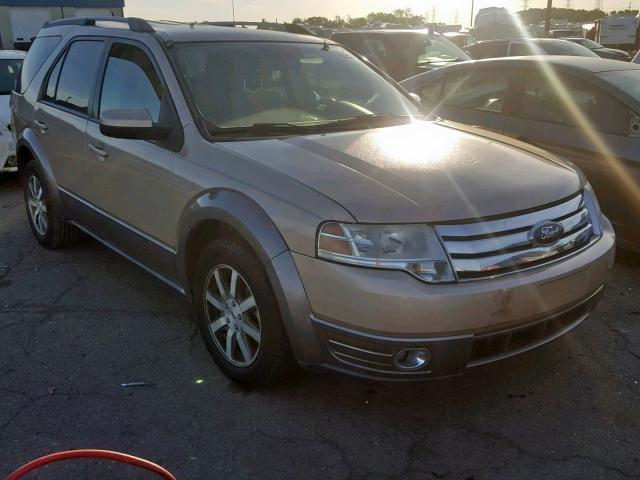 1FMDK02WX8GA13141 - 2008 FORD TAURUS X S BEIGE photo 1