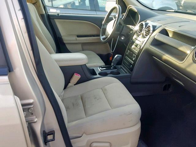 1FMDK02WX8GA13141 - 2008 FORD TAURUS X S BEIGE photo 5