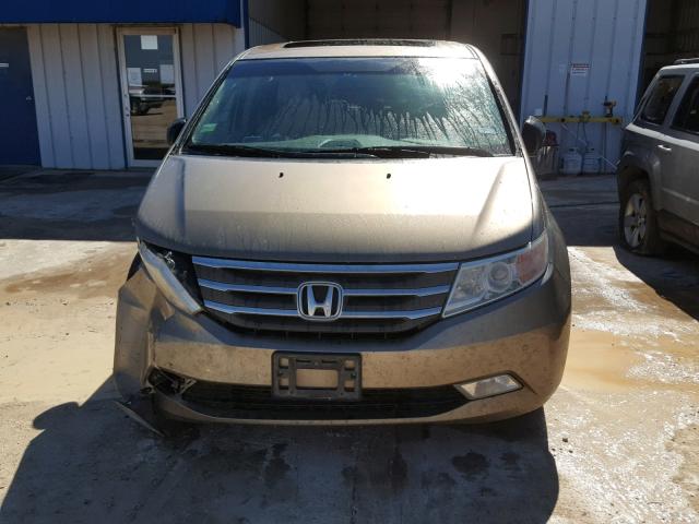 5FNRL5H90CB004490 - 2012 HONDA ODYSSEY TO BROWN photo 9