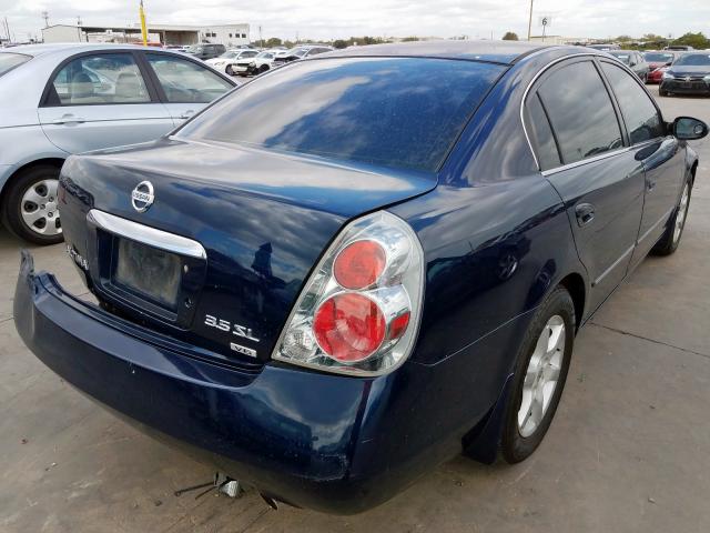 1N4BL11E75N451605 - 2005 NISSAN ALTIMA SE BLUE photo 4