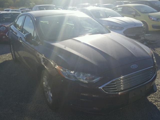 3FA6P0G72HR231623 - 2017 FORD FUSION S MAROON photo 1