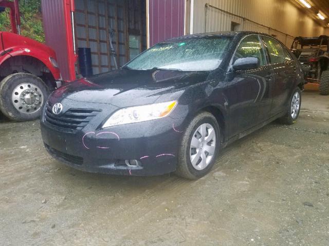 4T1BE46K97U133784 - 2007 TOYOTA CAMRY NEW BLACK photo 2