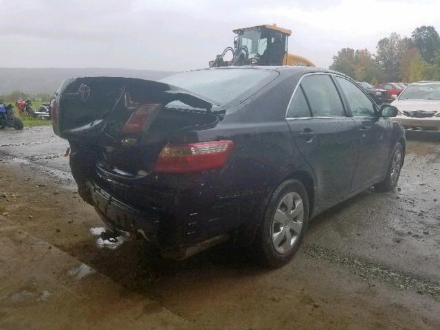 4T1BE46K97U133784 - 2007 TOYOTA CAMRY NEW BLACK photo 4