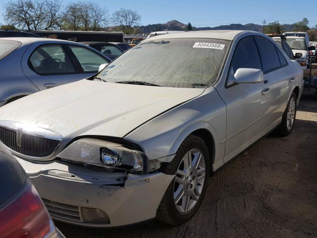 1LNHM87A45Y655707 - 2005 LINCOLN LS WHITE photo 2