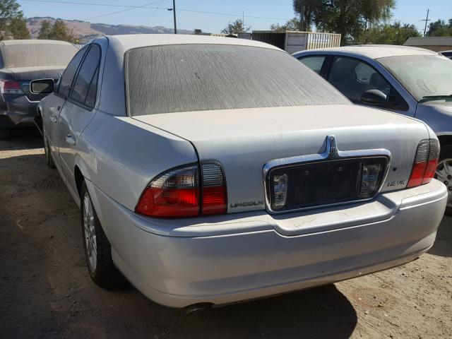 1LNHM87A45Y655707 - 2005 LINCOLN LS WHITE photo 3