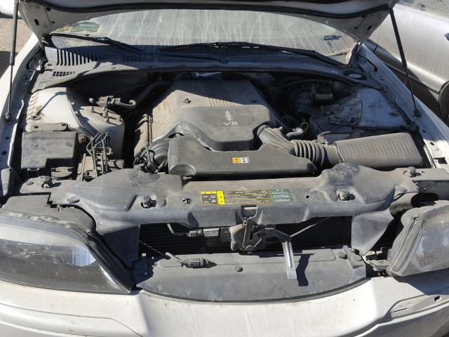 1LNHM87A45Y655707 - 2005 LINCOLN LS WHITE photo 7