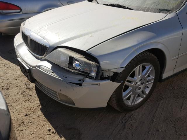 1LNHM87A45Y655707 - 2005 LINCOLN LS WHITE photo 9