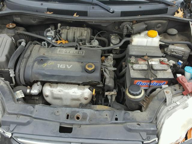 KL1TD66678B193559 - 2008 CHEVROLET AVEO BASE Қара фото 7